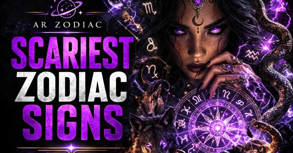 scariest zodiac signs ranked by personality intensity in astrology