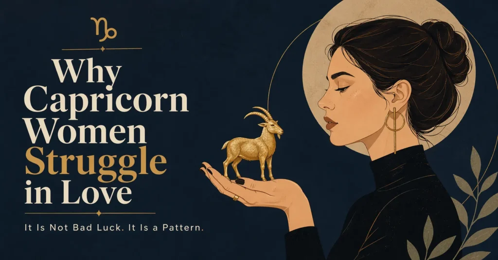 Why Capricorn Women Struggle in Love