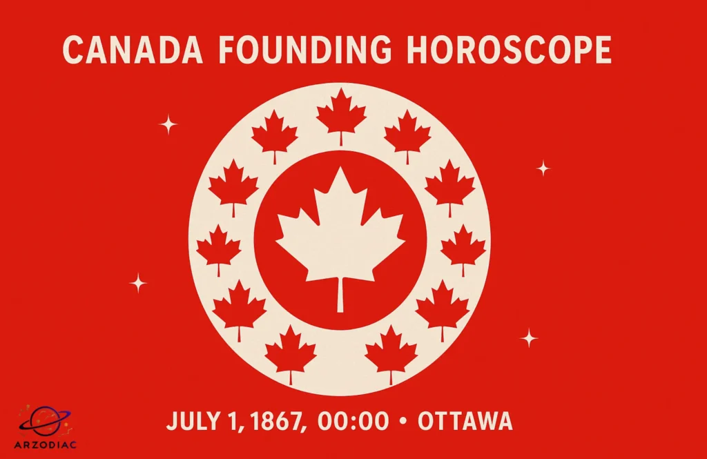 Canada Founding Horoscope