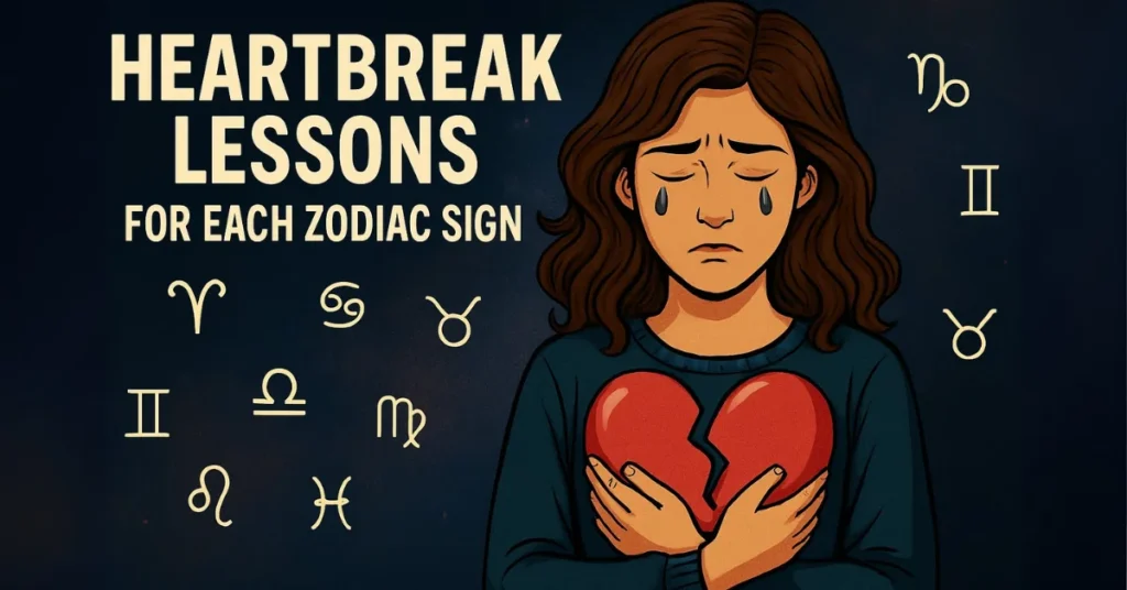 Zodiac Sign Learns From a Heartbreak