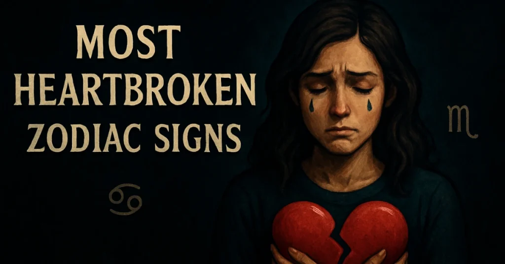 Most Heartbroken Zodiac Signs