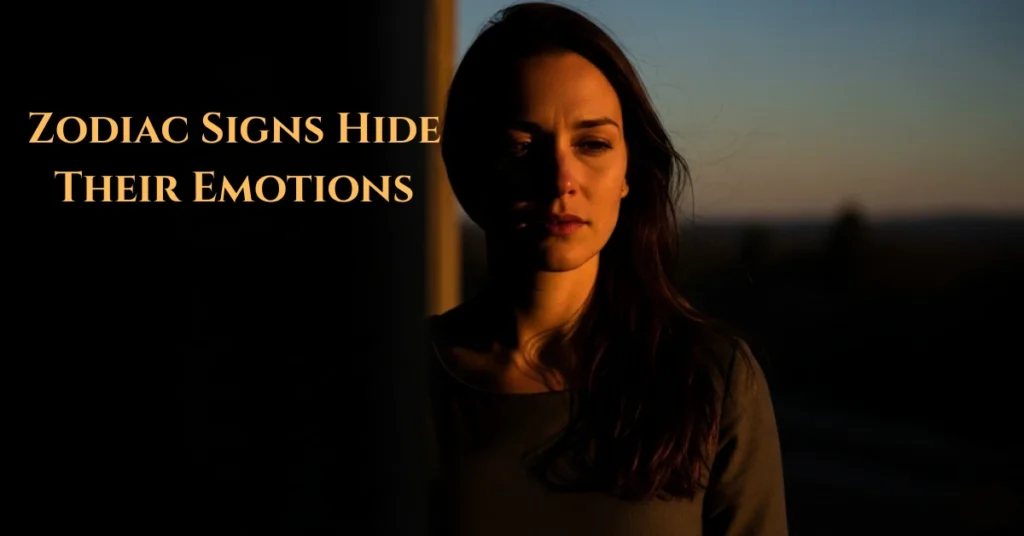 Zodiac Signs Hide Their Emotions