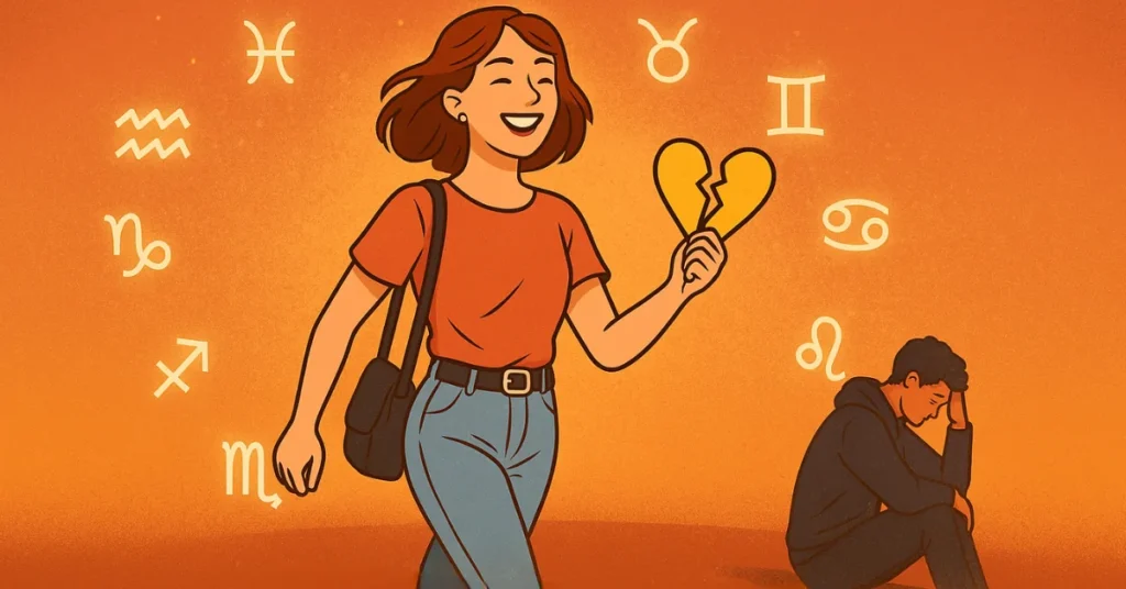 Zodiac Signs Move On Quickly After a Breakup