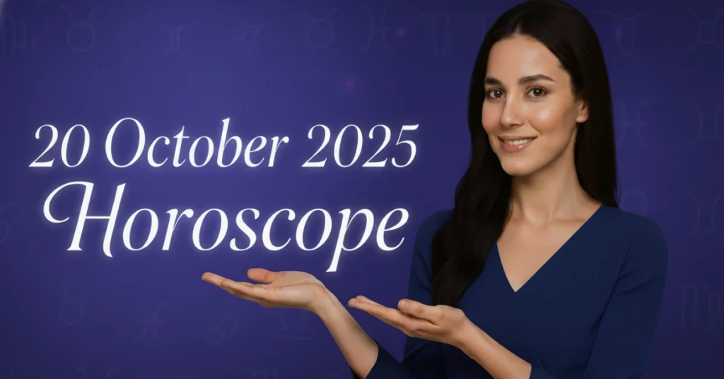 20 October 2025 Horoscope