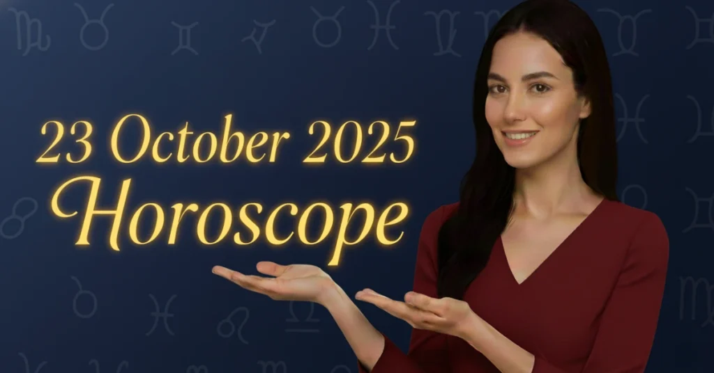23 October 2025 Horoscope