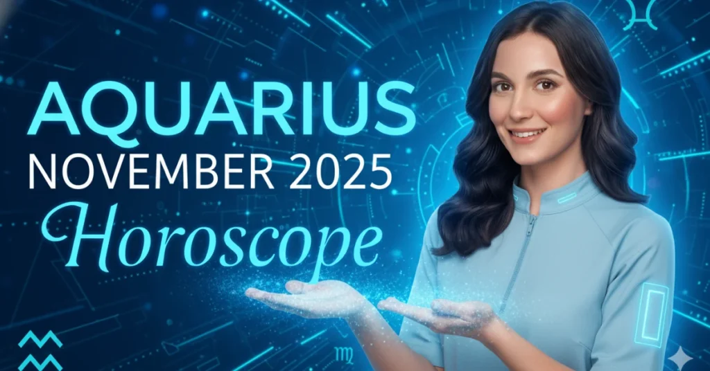 Aquarius November 2025 Horoscope