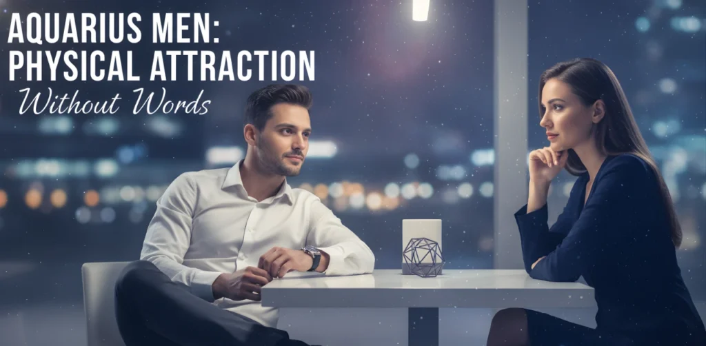 How Aquarius Men Show Physical Attraction Without Words