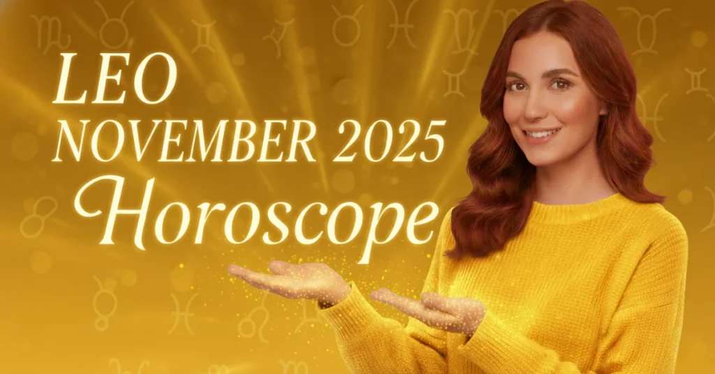 Leo November 2025 Horoscope