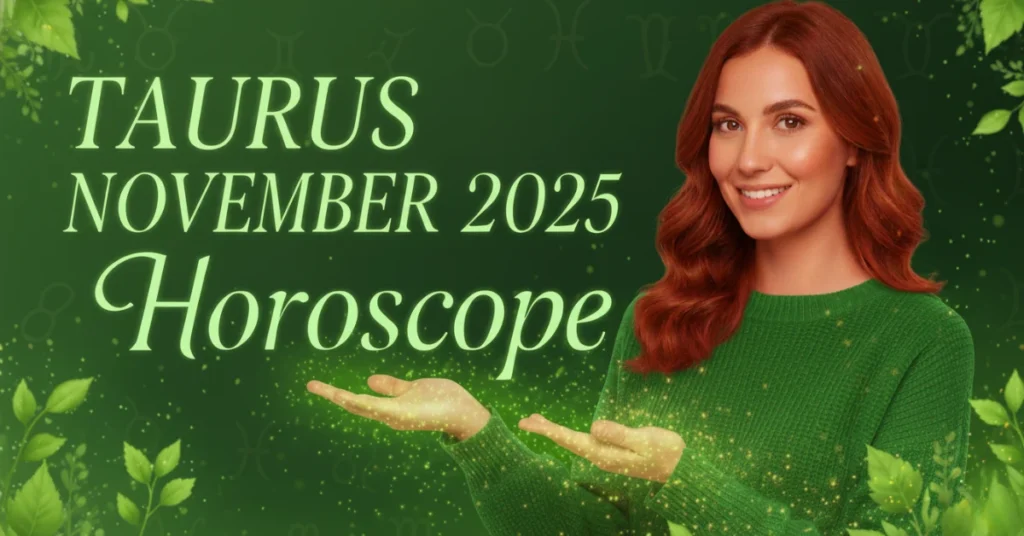 Taurus November 2025 Horoscope