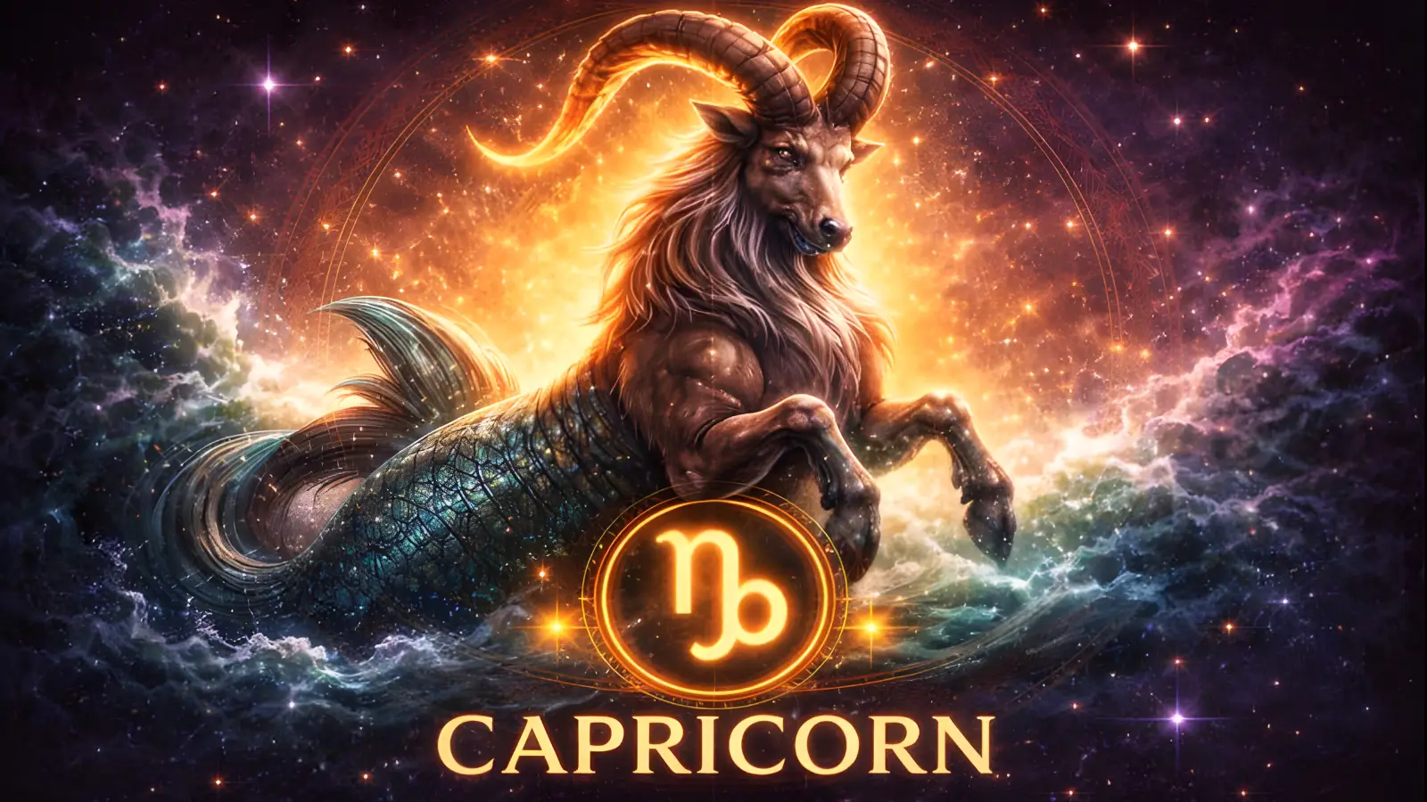 Capricorn Zodiac Sign Symbol