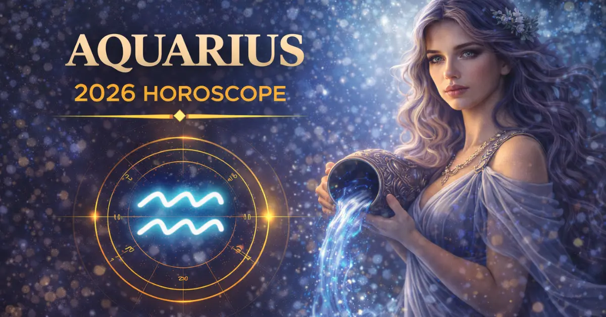 Aquarius 2026 Horoscope: Yearly Astrology Guide | Arzodiac