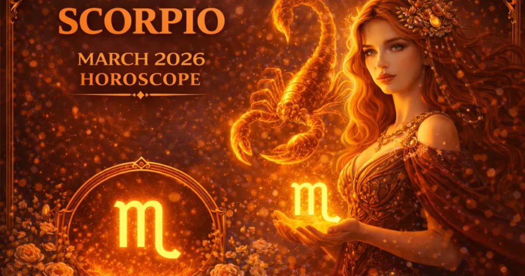 Scorpio March 2026 Horoscope