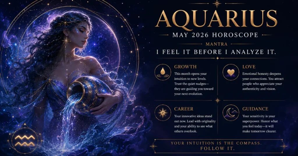 Aquarius Horoscope May 2026