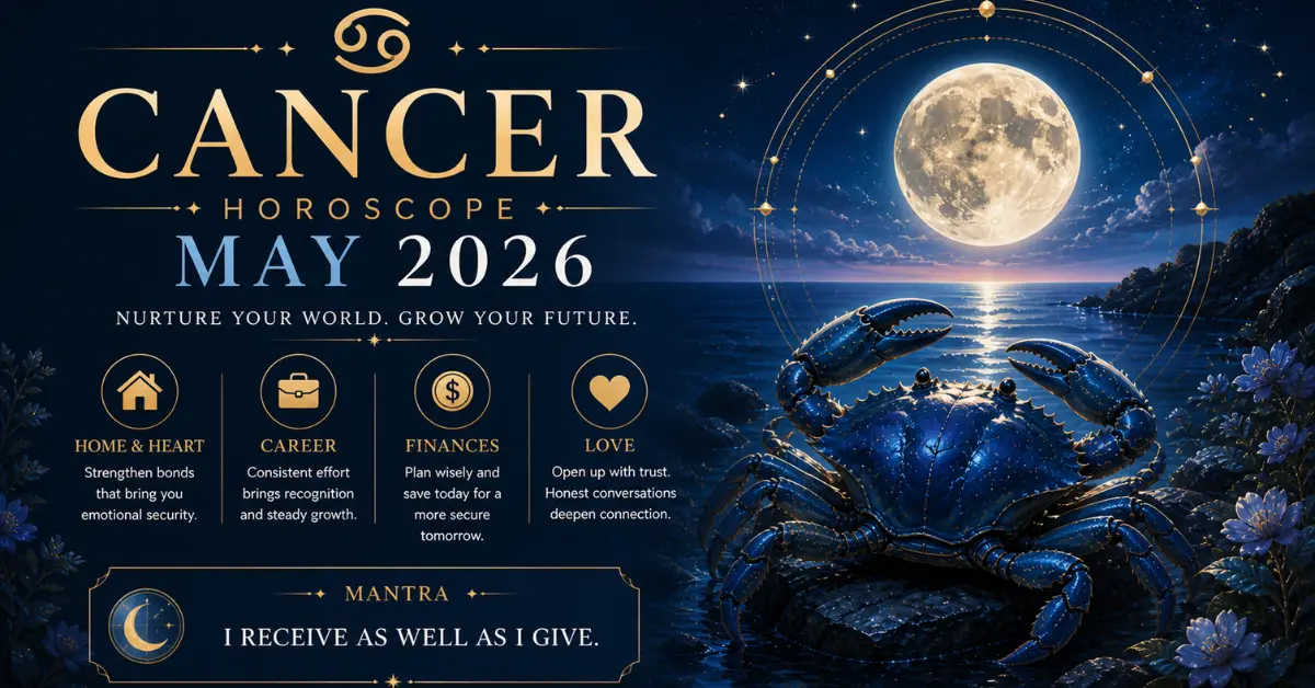 Cancer May 2026 Horoscope
