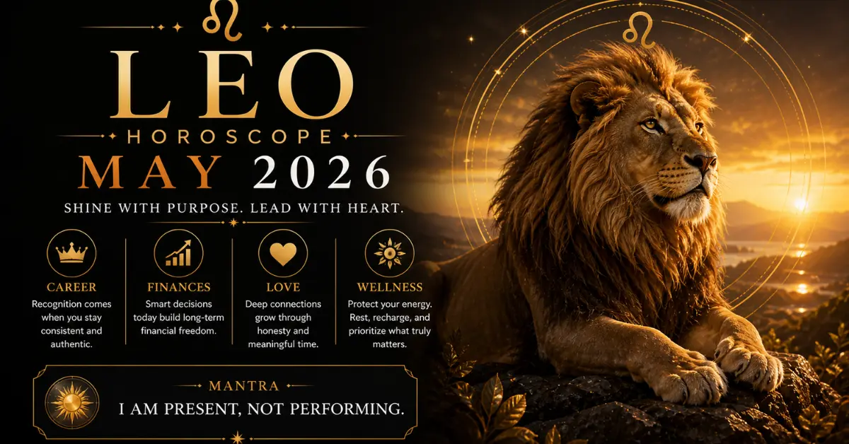 Leo Horoscope May 2026