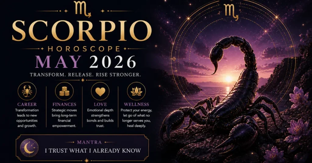 Scorpio Horoscope May 2026