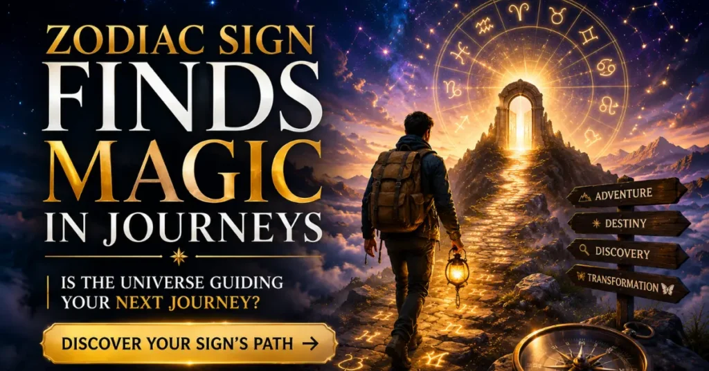 Zodiac Sign Finds Magic in Journeys